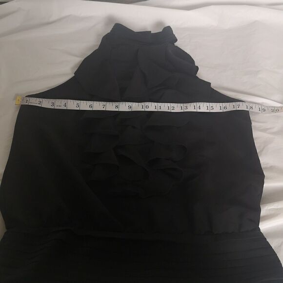 Adiva Ladies Ruffle Pleated Top Black Small 🖤🖤 - Picture 11 of 16